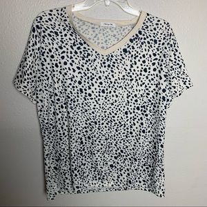 Leopard print t-shirt size XL